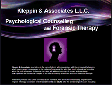 Tablet Screenshot of kleppinandassociates.com